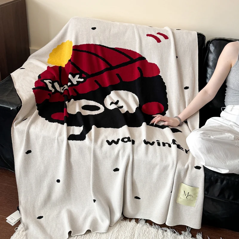 Damen Florale Kuscheldecke