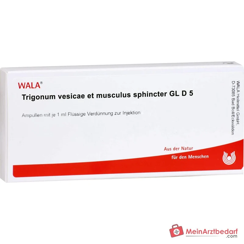 WALA Trigonum vesicae et Musculus sphincter Gl D5 Injektionslösung, 10 x 1 ml