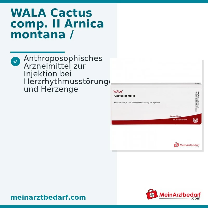 WALA Cactus comp. II Injektionslösung, 10 x 1 ml