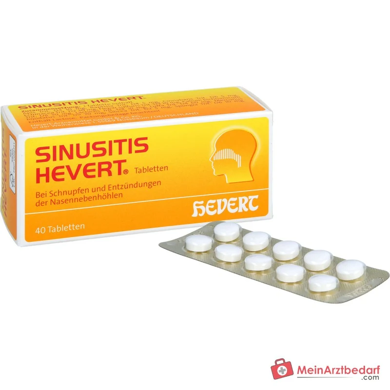 Hevert Sinusitis Tabletten, 40 St.