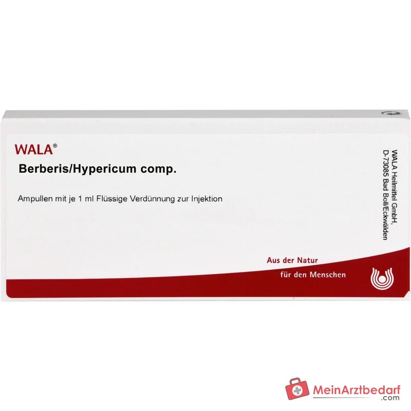 WALA Berberis/Hypericum comp. Ampullen, 10 x 1 ml