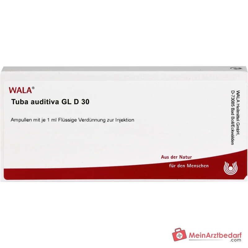 WALA Tuba auditiva Gl D30, Ampullen 10 x 1 ml