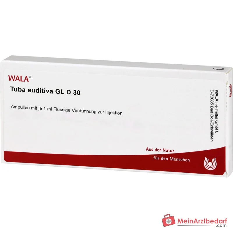WALA Tuba auditiva Gl D30, Ampullen 10 x 1 ml