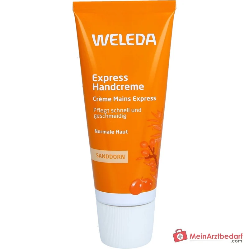 Weleda Sanddorn Express Handcreme Creme, 50 ml