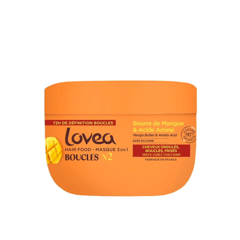 Lovea Hair food 3 in 1 intense curl nutrition 390 ml