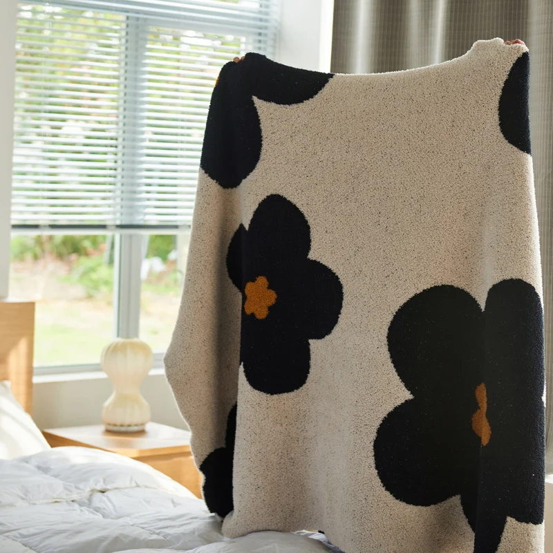 Blumenmuster Gemütliche Decke