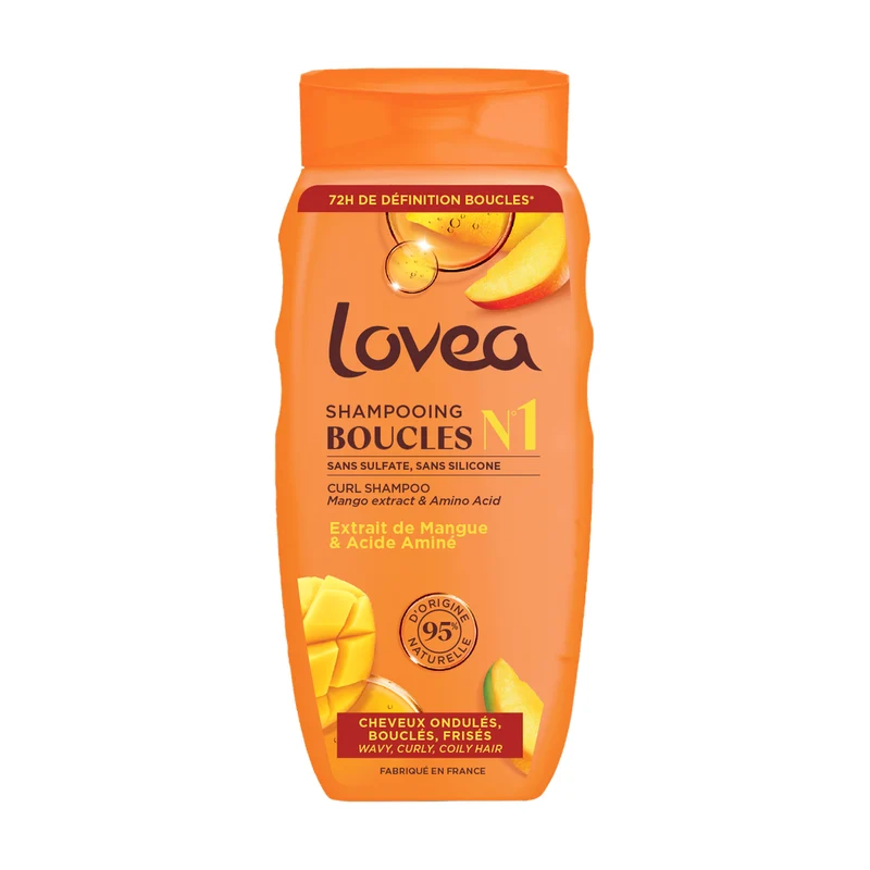 Lovea Curl shampoo soft shiny hair 250 ml