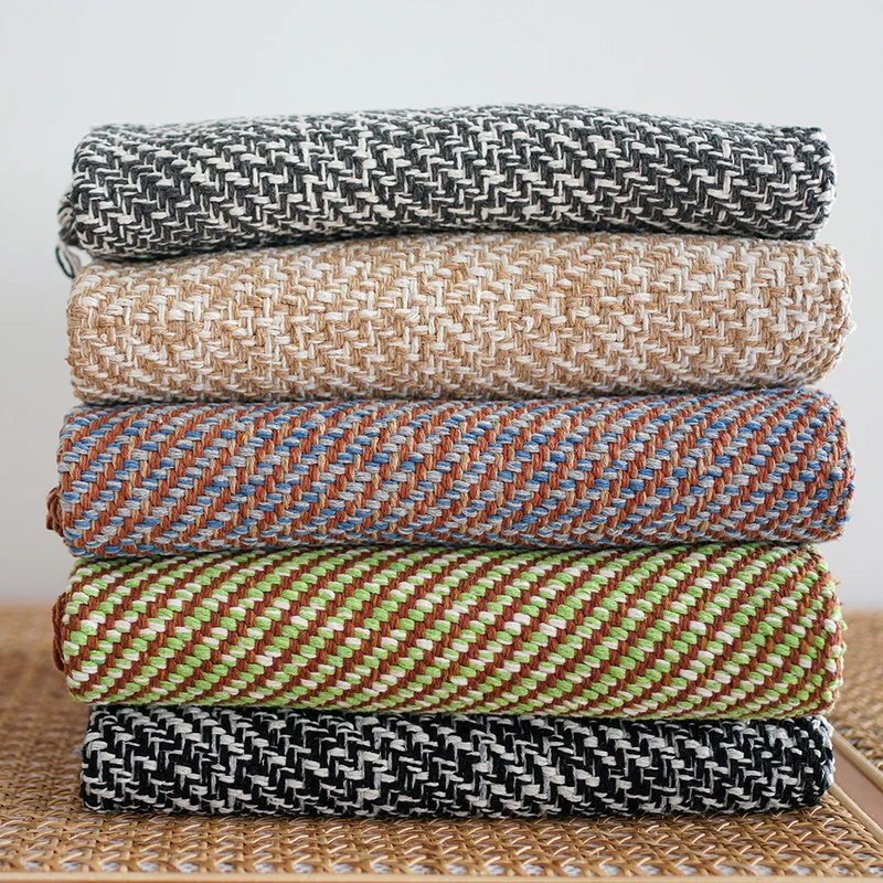 dekorativer Boho-Teppichläufer mit Fransen
