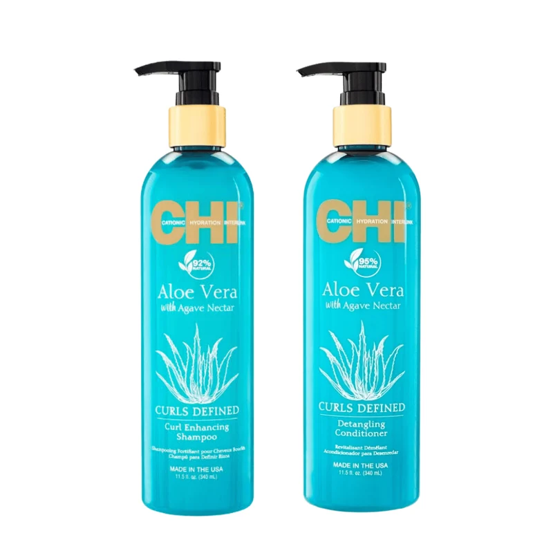 CHI Aloe Vera Shampoo + Conditioner Set