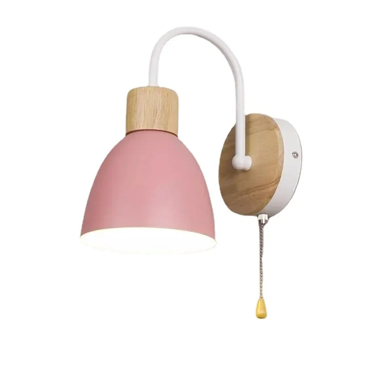Moderne Holz Wandlampe