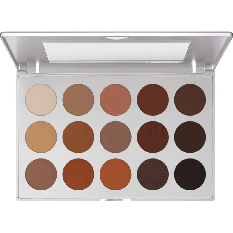 Kryolan Eye Shadow Spiegel-Palette 15 Farben