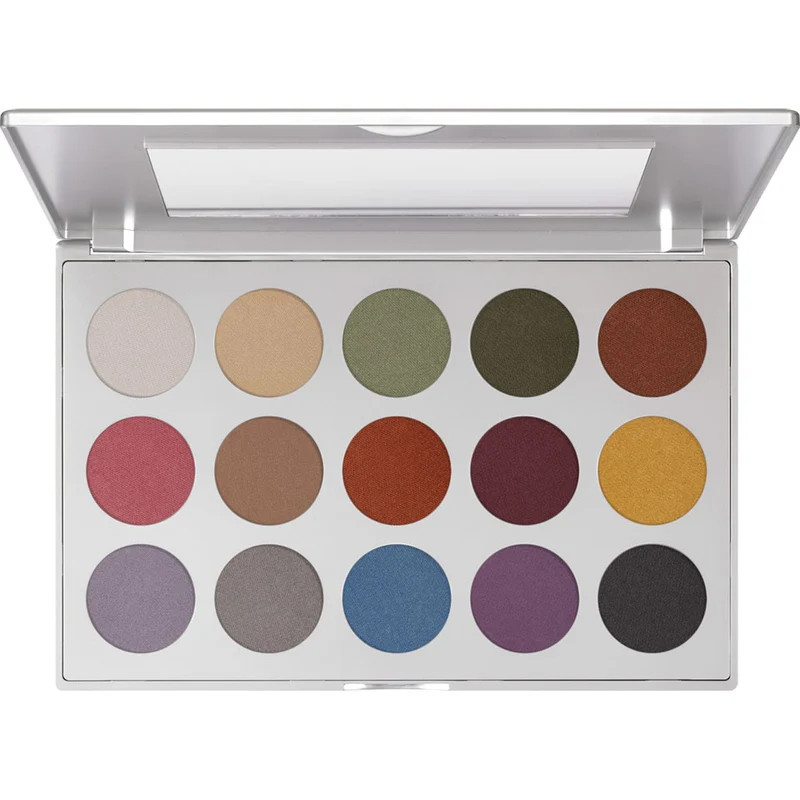 Kryolan Eye Shadow Spiegel-Palette 15 Farben