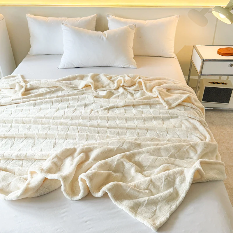 Plüsch Fleece Wurfdecke