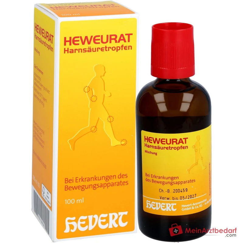 Hevert Heweurat Harnsäuretropfen, 100 ml