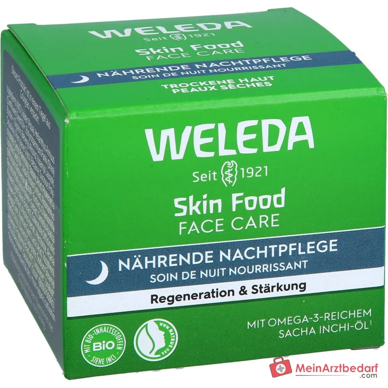 Weleda Skin Food Nährende Nachtpflege Gesichtscreme, 40 ml