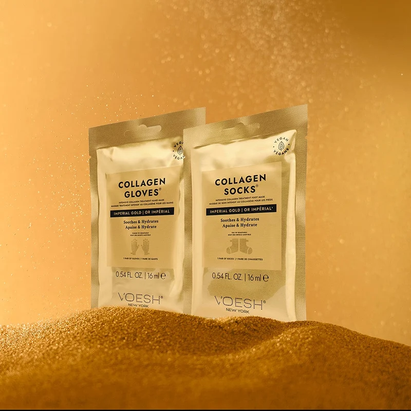 VOESH Collagen Socks Imperial Gold