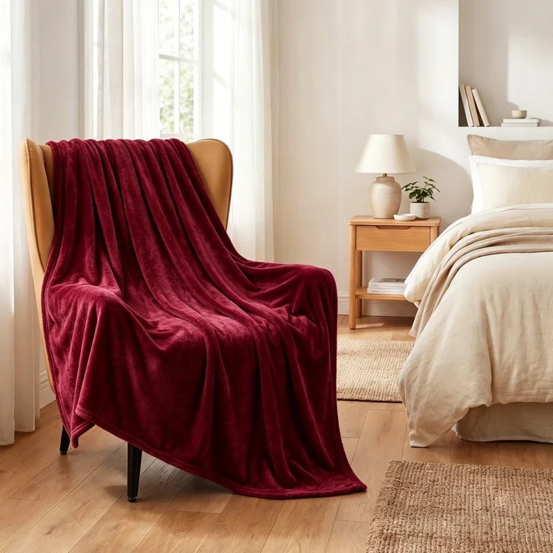 Vielseitige Plüschdecke