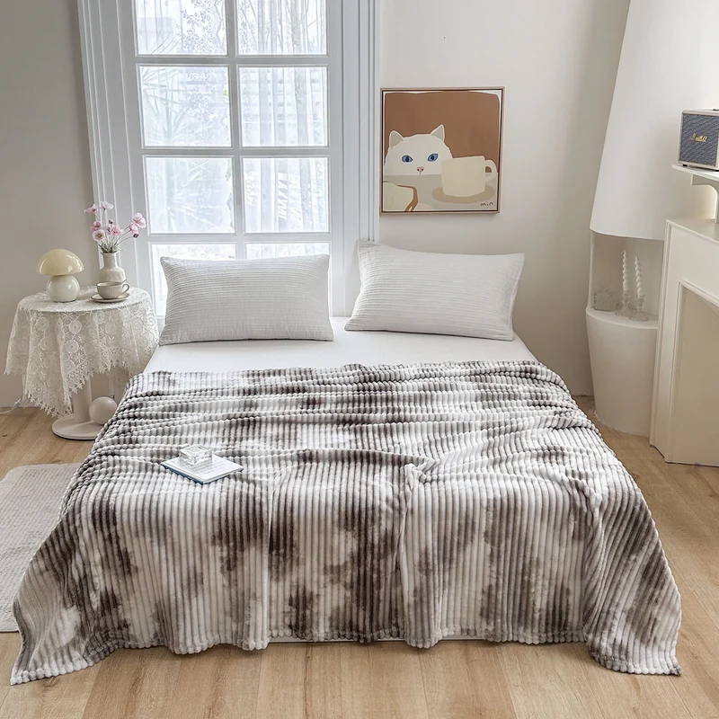 Ultra-weiches gewelltes Plüsch-Decke