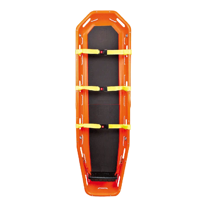 Schleifkorbtrage Shell mit 2 Gurten und Fussstütze | Packung (1 Stück)