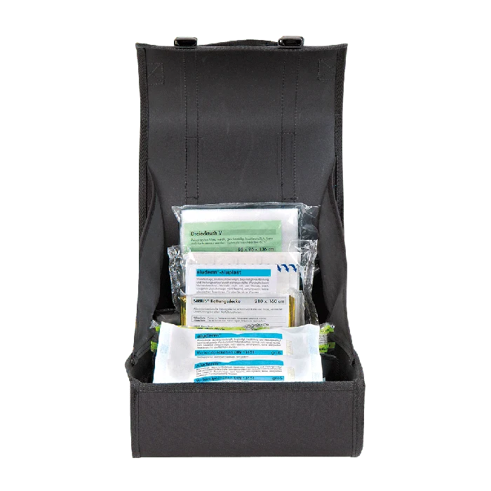 Sanitätstasche DIN 13160 A Nylongewebe gefüllt | Packung (1 Stück)