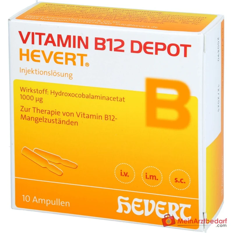 Hevert Vitamin B12 Depot, 10 Ampullen