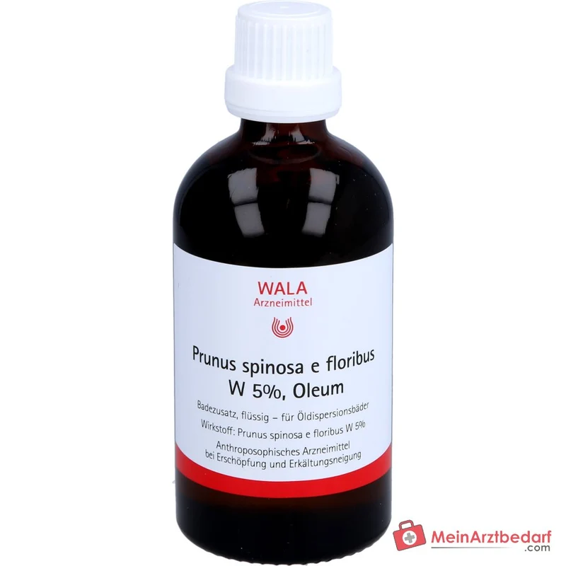 WALA Prunus spinosa e floribus Schlehdornblüten Badezusatz Öl, 100 ml