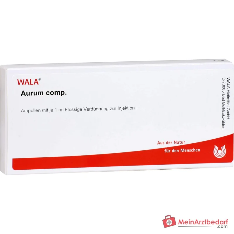 WALA Aurum comp. Ampullen, 10 x 1 ml