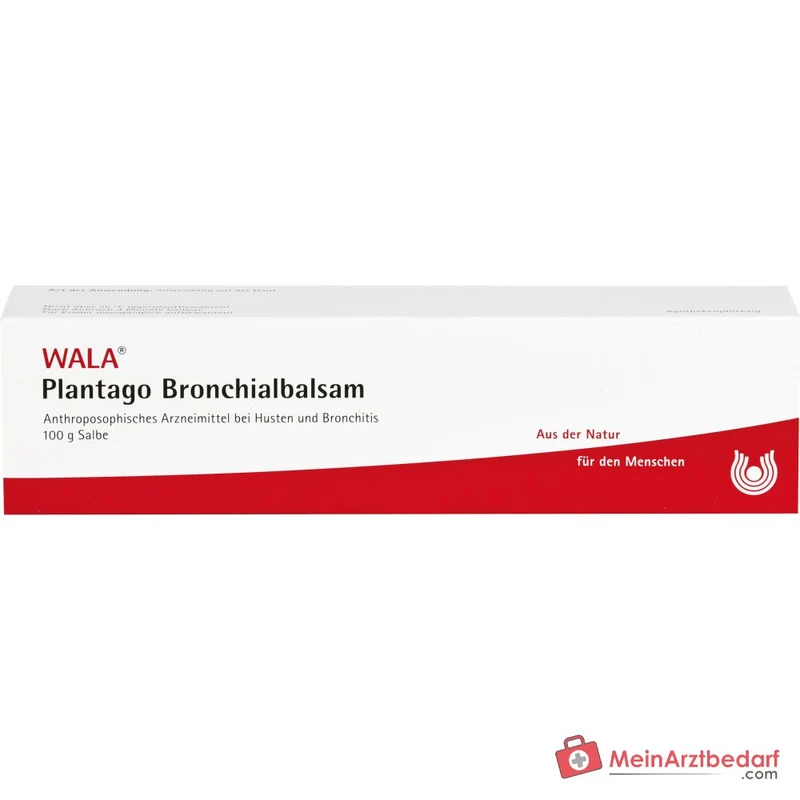 WALA Plantago Bronchialbalsam Salbe, 100 g