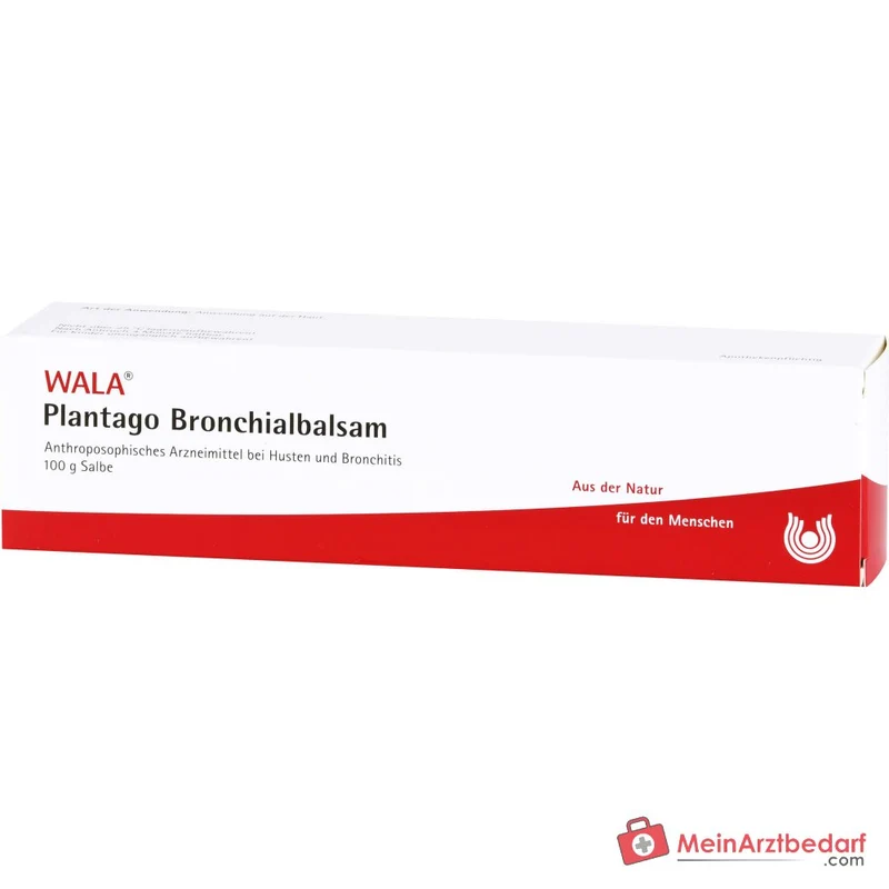 WALA Plantago Bronchialbalsam Salbe, 100 g