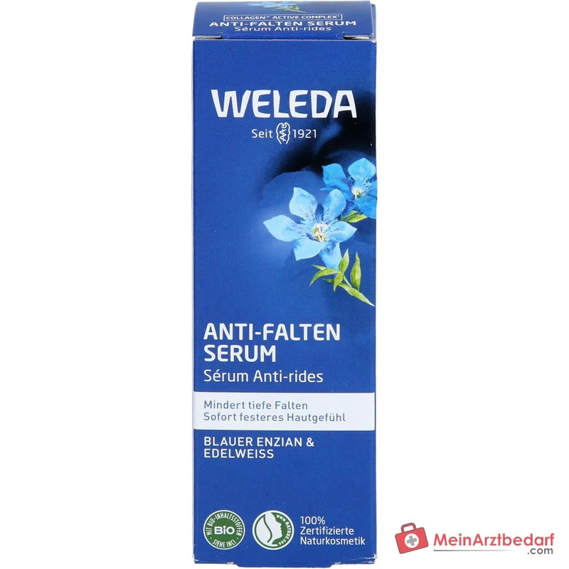 Weleda Anti-Falten Serum Blauer Enzian & Edelweiss, 30 ml