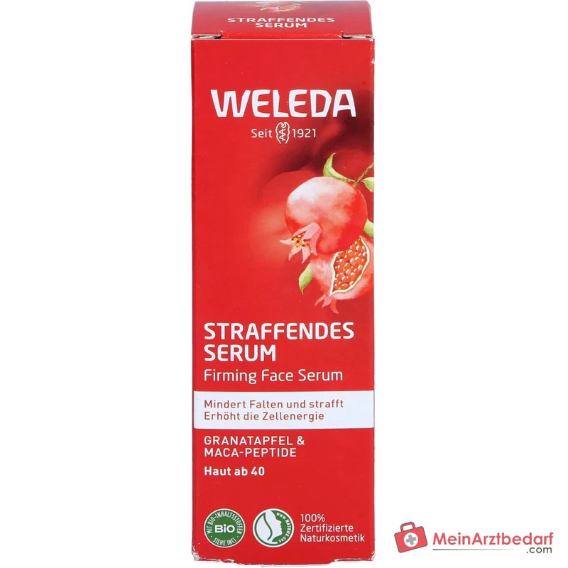 Weleda Straffendes Gesichtsserum Granatapfel & Maca-Peptide, 30 ml