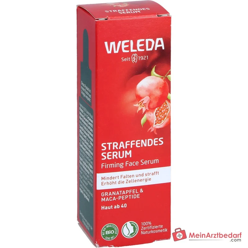 Weleda Straffendes Gesichtsserum Granatapfel & Maca-Peptide, 30 ml