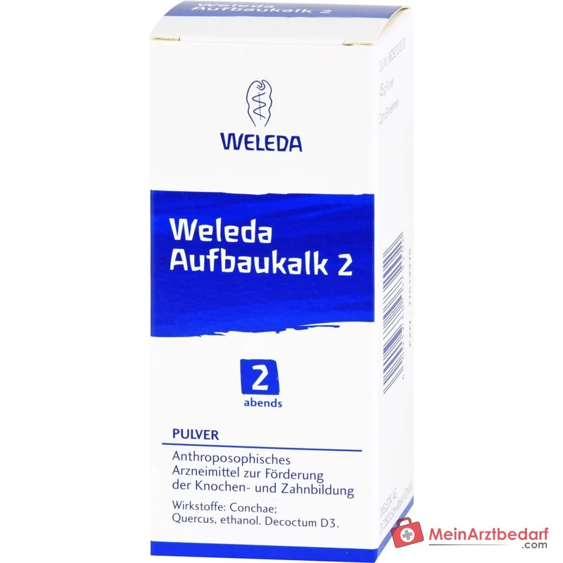 Weleda Aufbaukalk 2 Pulver, 45 g