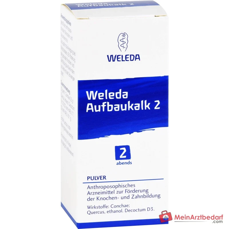 Weleda Aufbaukalk 2 Pulver, 45 g
