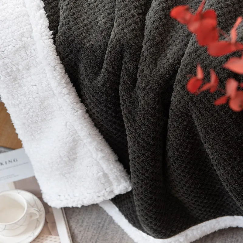 Weiches Fleece-Wurfdecke