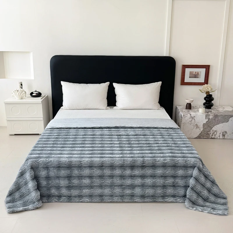 Strukturierte Wurfdecke