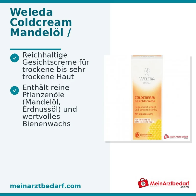 Weleda Coldcream Gesichtscreme, 30 ml