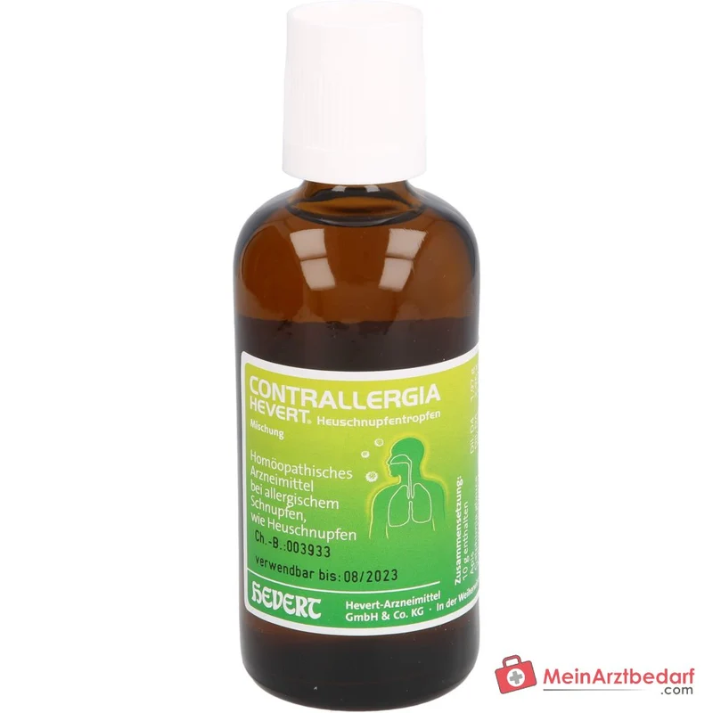 Hevert Contrallergia Heuschnupfentropfen Mischung, 100 ml