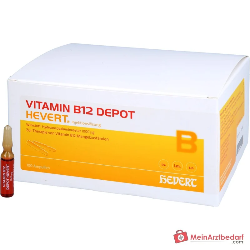 Hevert Vitamin B12 Depot, 100 Ampullen