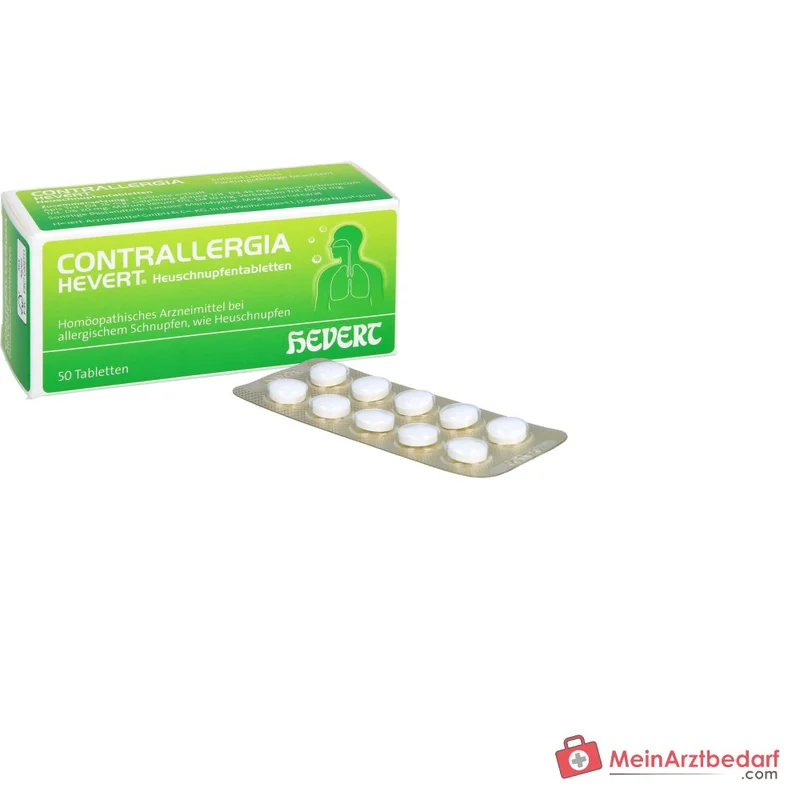 Hevert Contrallergia Heuschnupfentabletten, 50 St.