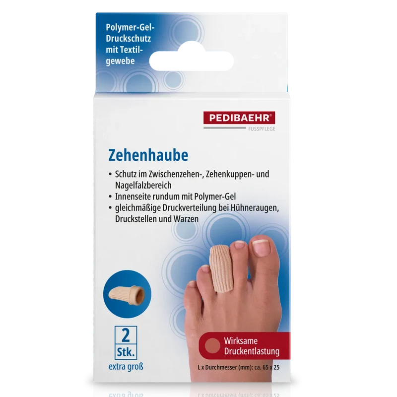 PEDIBAEHR Zehenhaube 1 Pack (2 Stk.)