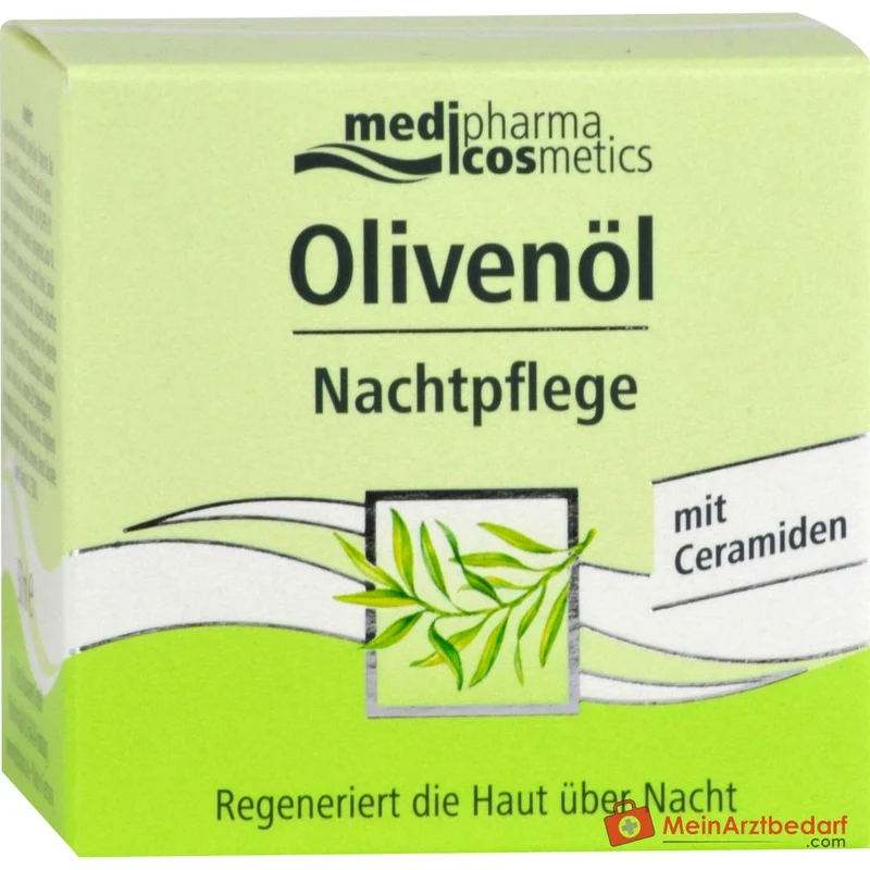 medipharma cosmetics Olivenöl Nachtpflege Creme, 50 ml