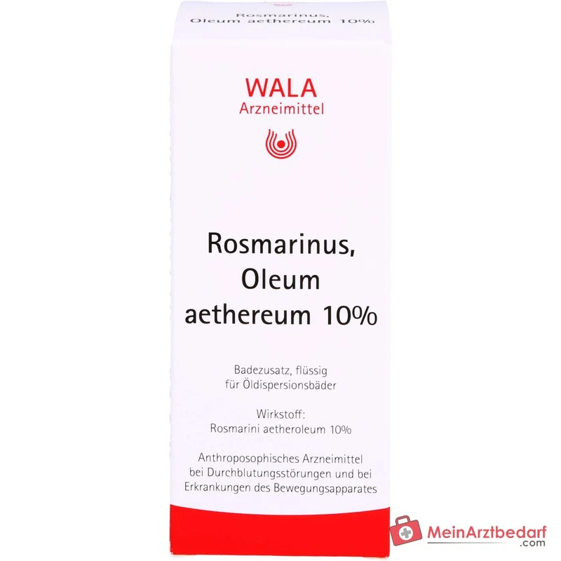 WALA Rosmarinus Oleum aethereum 10% Rosmarinöl Badezusatz, 100 ml