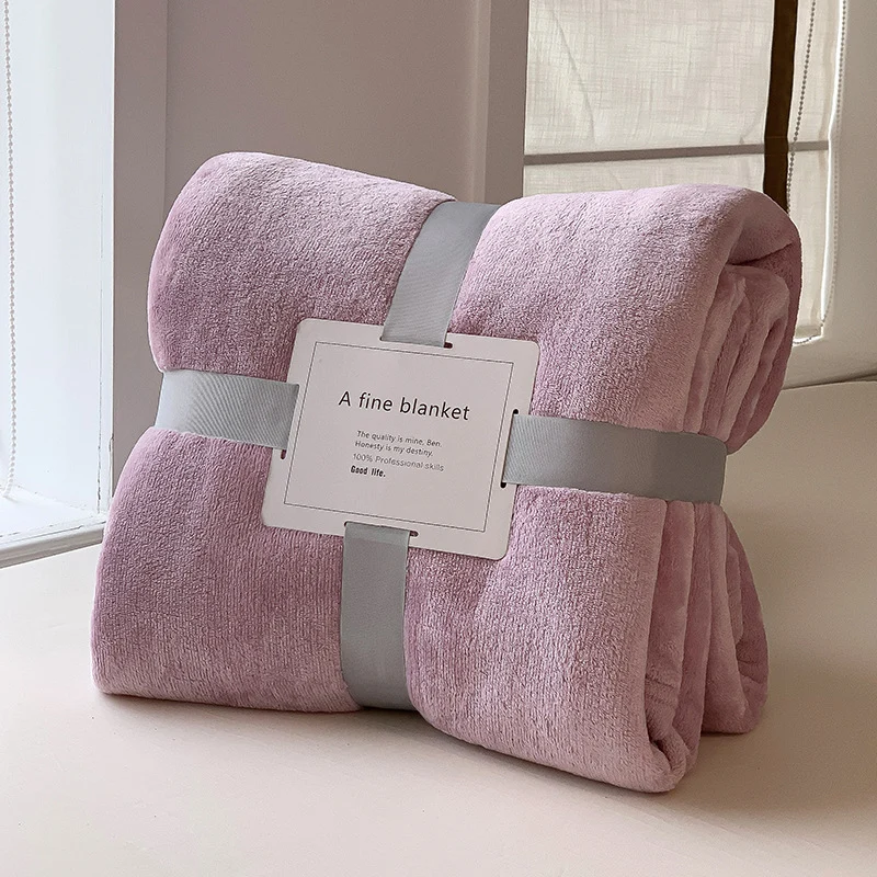 Weiche Plüsch-Fleece-Decke