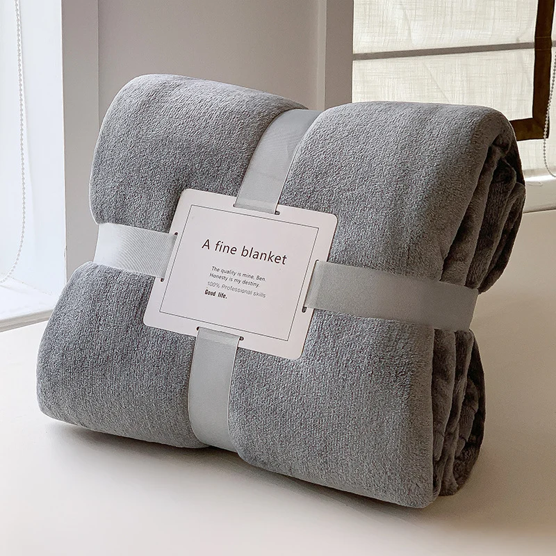 Weiche Plüsch-Fleece-Decke