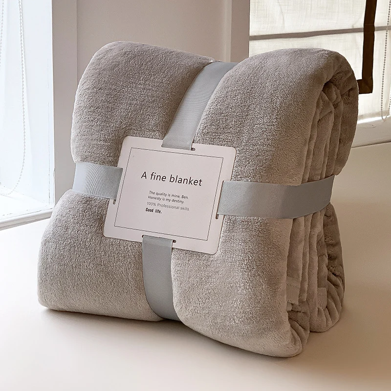Weiche Plüsch-Fleece-Decke