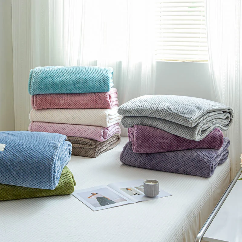 Plüsch Fleece Decke
