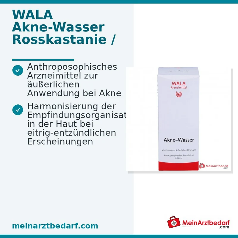 WALA Akne-Wasser Lösung, 100 ml