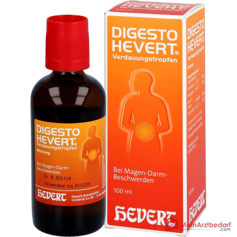 Hevert Digesto Verdauungstropfen Tropfen, 100 ml