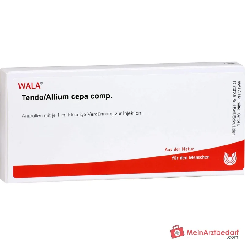 WALA Tendo/Allium cepa comp. Ampullen, 10 x 1 ml